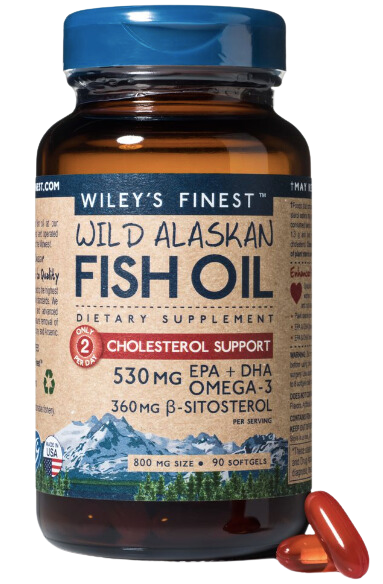Wiley's Finest Cholesterol Support