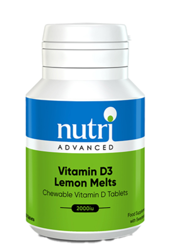 Nutri Advanced Vit D3 Lemon Melts