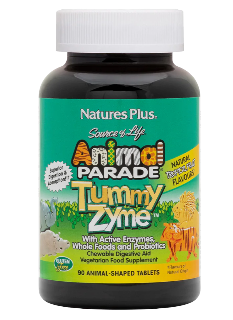 NaturesPlus Animal Parade Tummy Zyme Children's Chewables