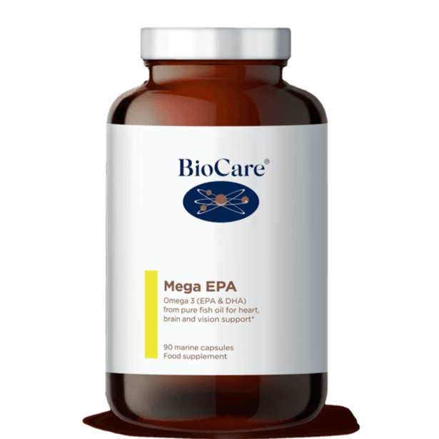 Omega 3 oil capsules for heart, brain and vision support